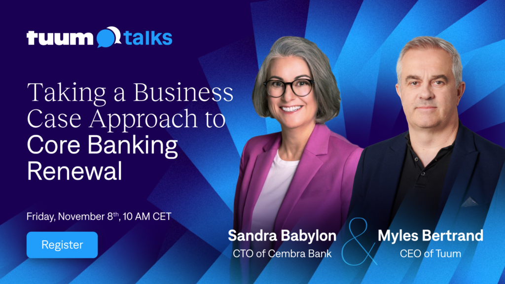 Thank You for Registering for the Next Tuum Talks Webinar – See You Soon!