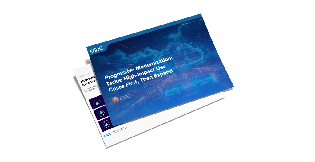 report booklet - Progressive Modernization: Tackle High-Impact Use Cases First, Then Expand