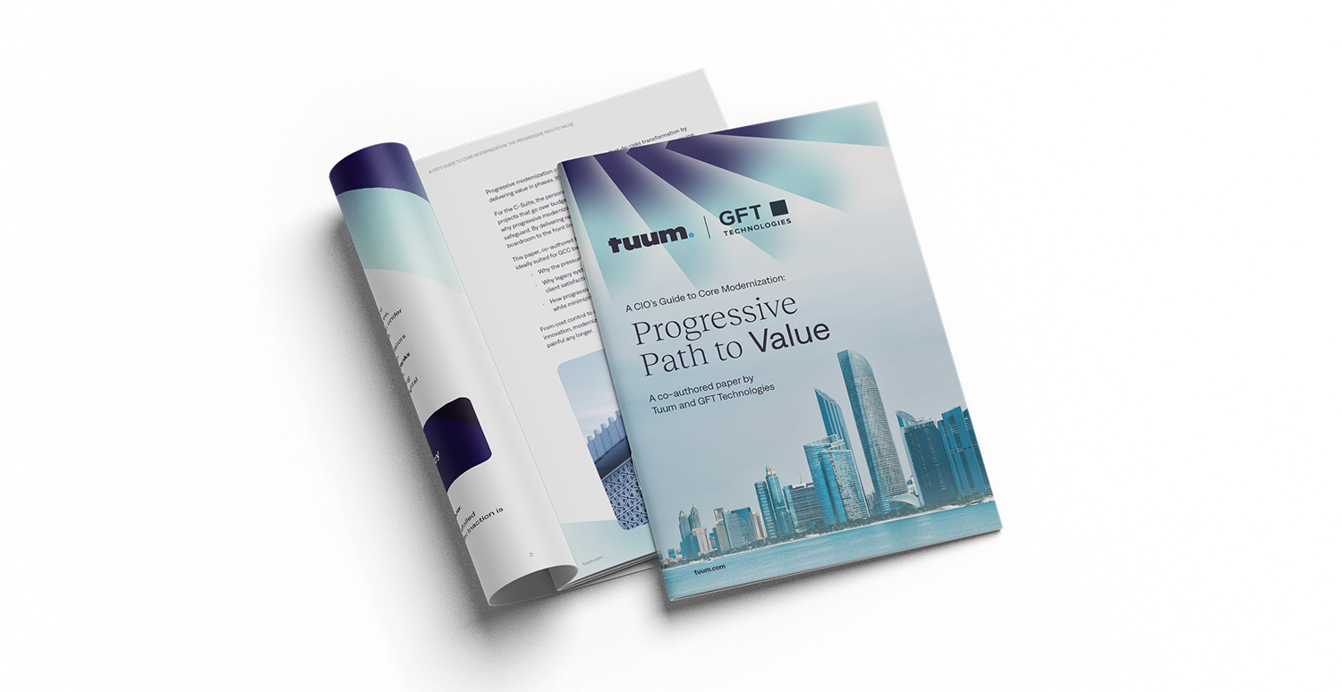 report booklet - A CIO’s Guide to Core Modernization: The Progressive Path to Value